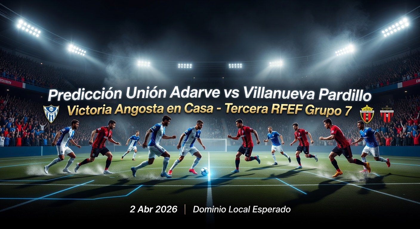 Unión Adarve vs Villanueva Pardillo Pronóstico / Prediction