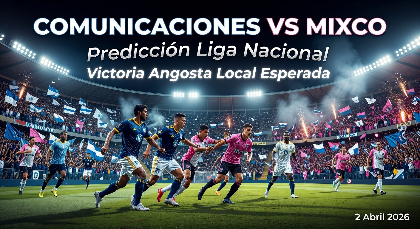 Comunicaciones vs Mixco Pronóstico / Prediction