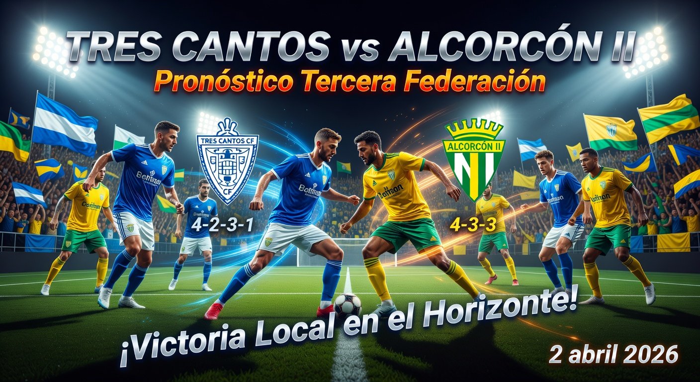 Tres Cantos vs Alcorcón II Pronóstico / Prediction