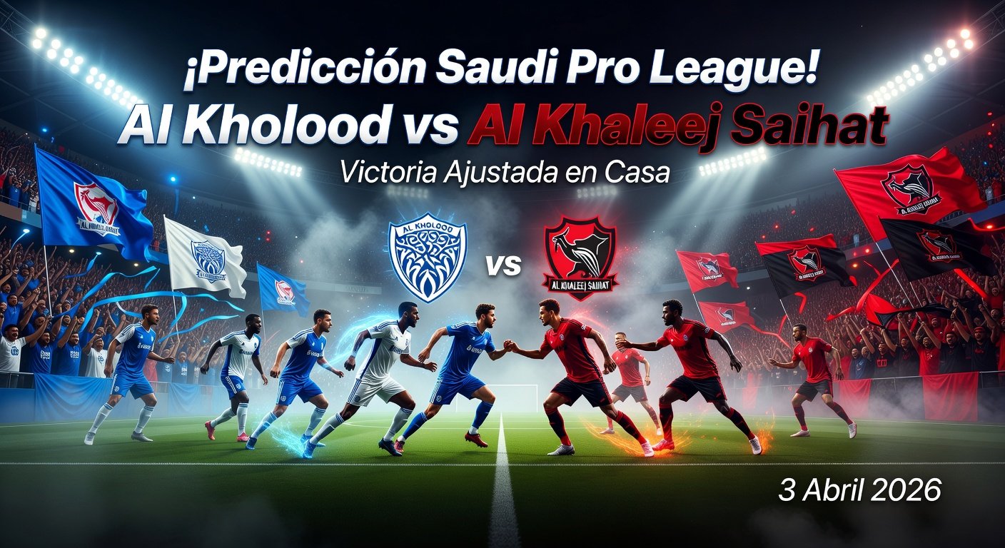 Al Kholood vs Al Khaleej Saihat Pronóstico / Prediction