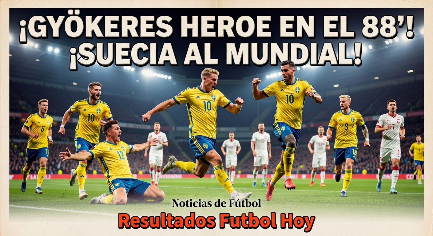 Sweden beat Poland 3-2 with late Gyökeres goal to qualify for 2026 World Cup (ESPN)