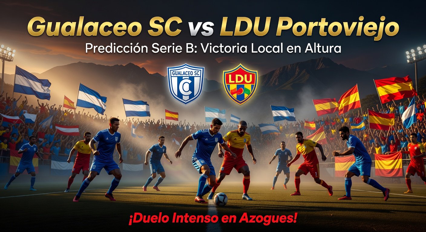 Gualaceo SC vs LDU Portoviejo Pronóstico / Prediction