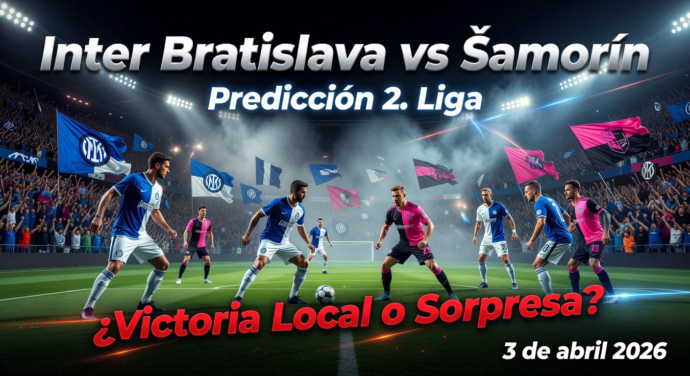 Inter Bratislava vs Šamorín Pronóstico / Prediction