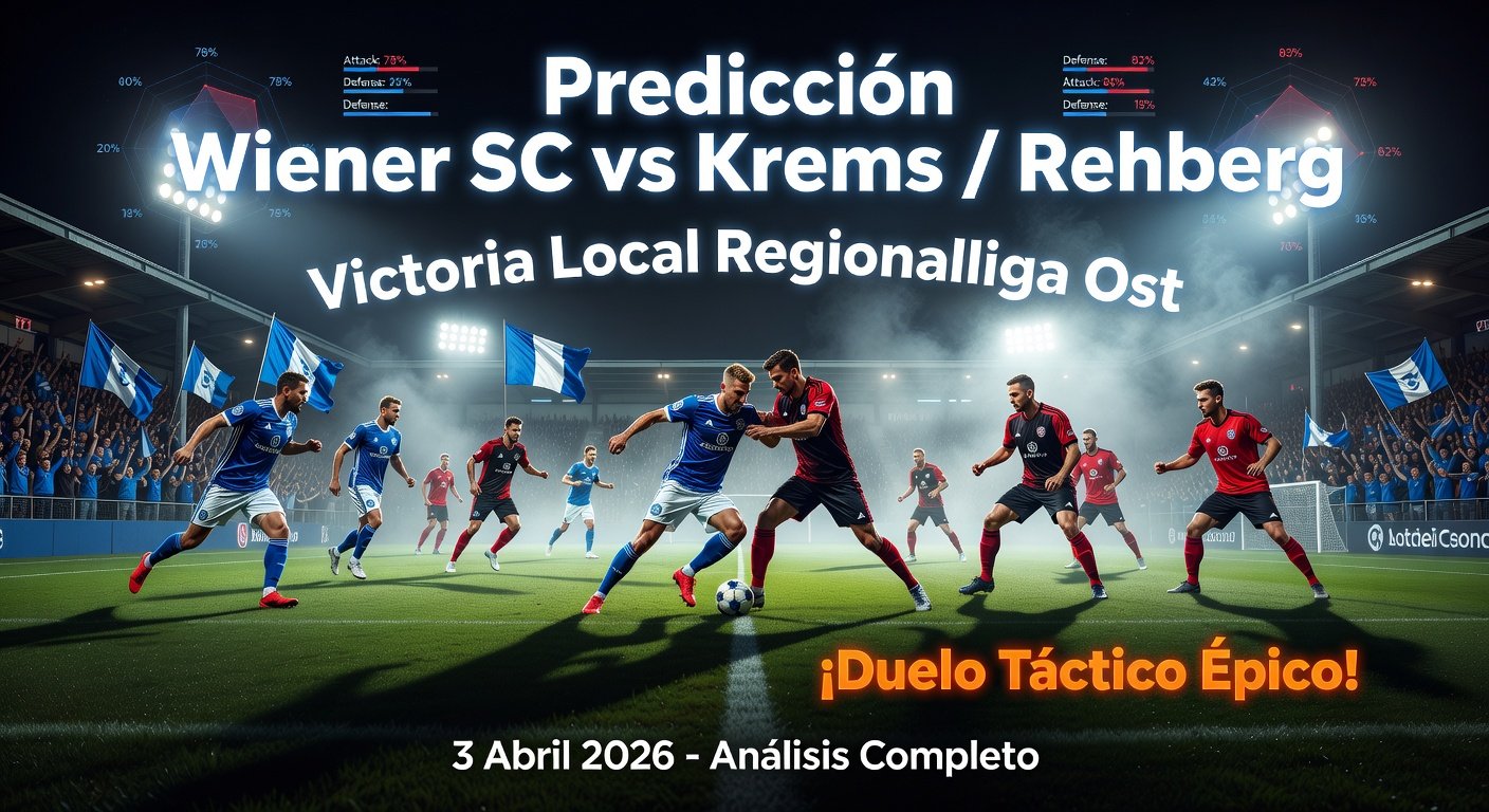 Wiener SC vs Krems / Rehberg Pronóstico / Prediction