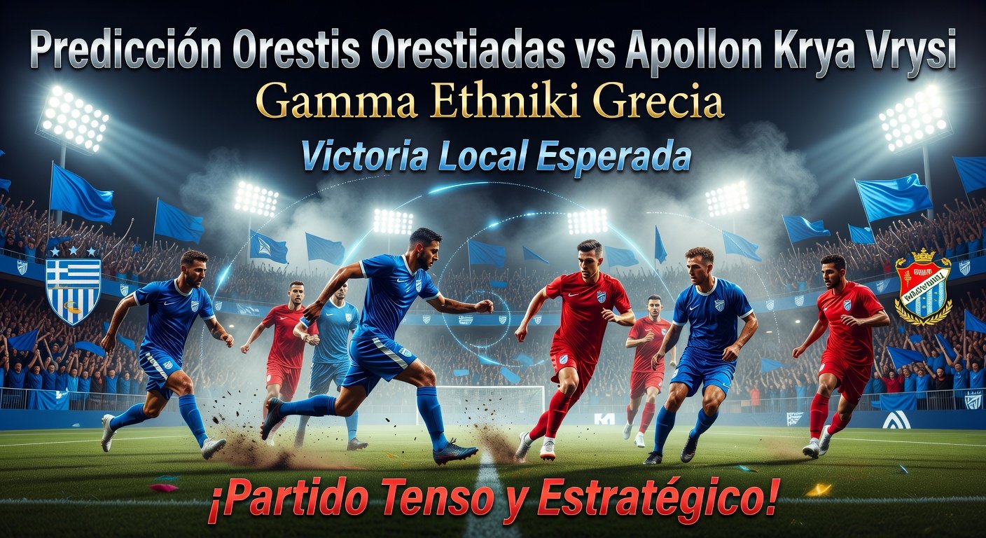 Orestis Orestiadas vs Apollon Krya Vrysi Pronóstico / Prediction