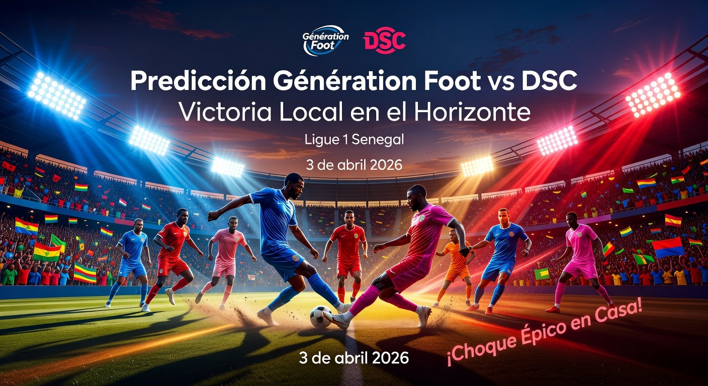Génération Foot vs DSC Pronóstico / Prediction