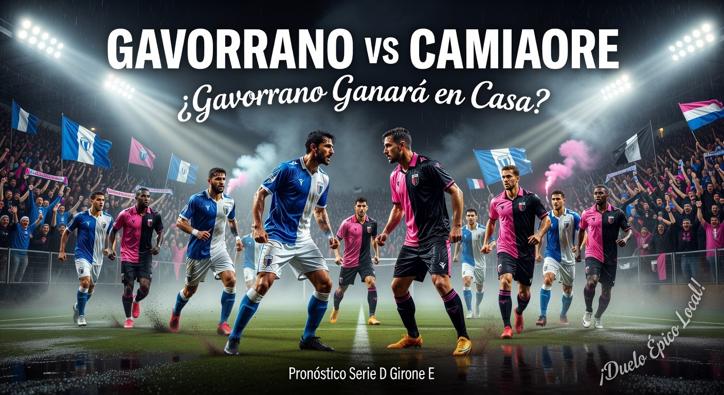 Gavorrano vs Camaiore Pronóstico / Prediction