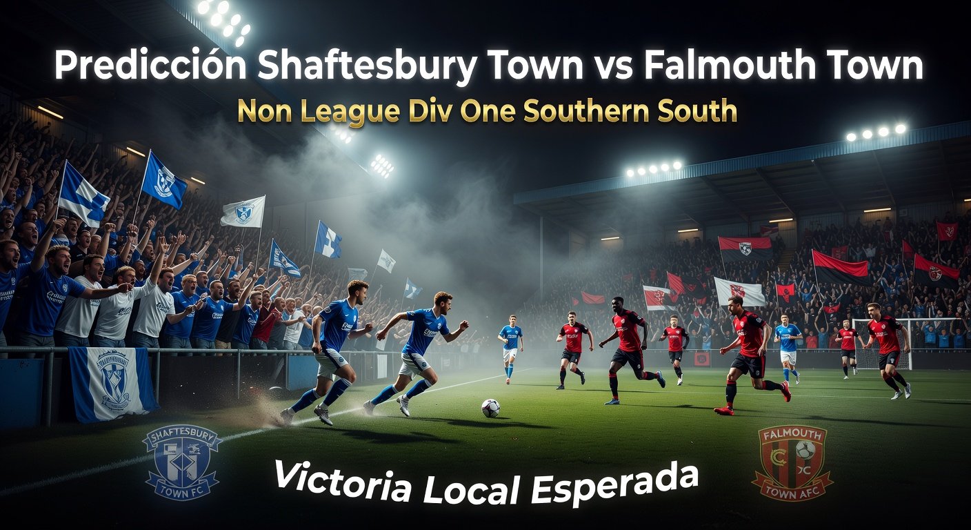 Shaftesbury Town vs Falmouth Town Pronóstico / Prediction