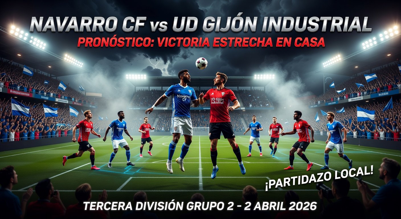 Navarro vs Gijón Industrial Pronóstico / Prediction