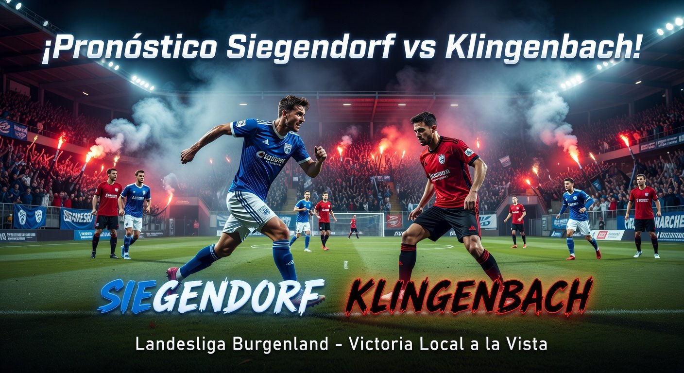 Siegendorf vs Klingenbach Pronóstico / Prediction