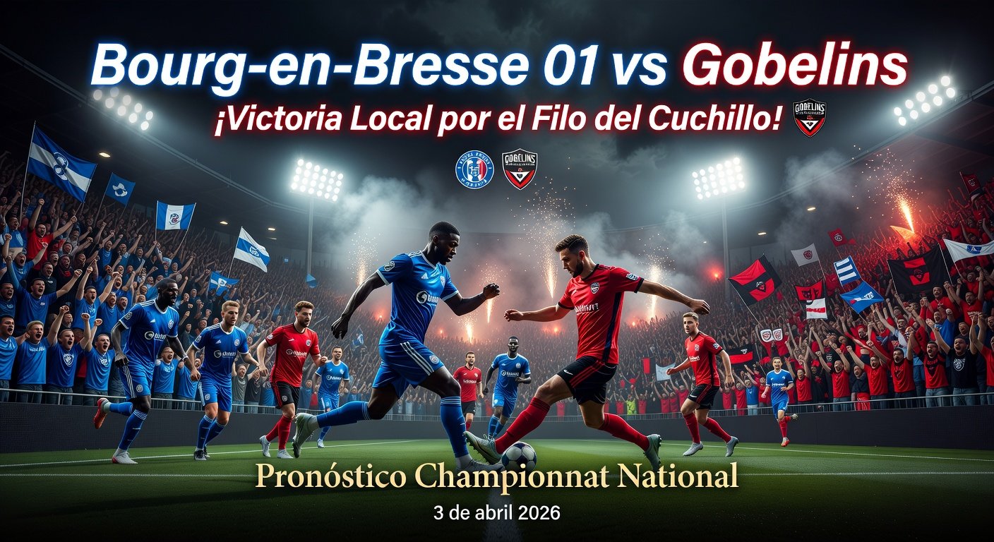 Bourg-en-bresse 01 vs Gobelins Pronóstico / Prediction