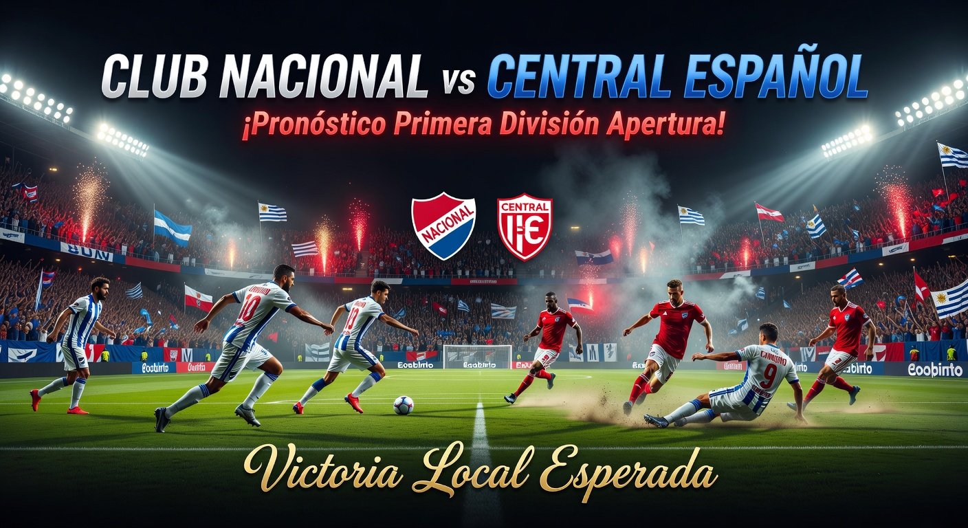Club Nacional vs Central Espanol Pronóstico / Prediction
