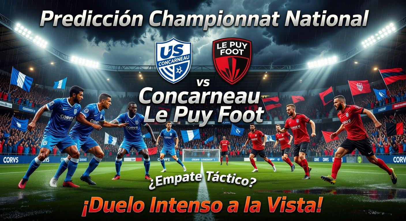 Concarneau vs Le Puy Foot Pronóstico / Prediction