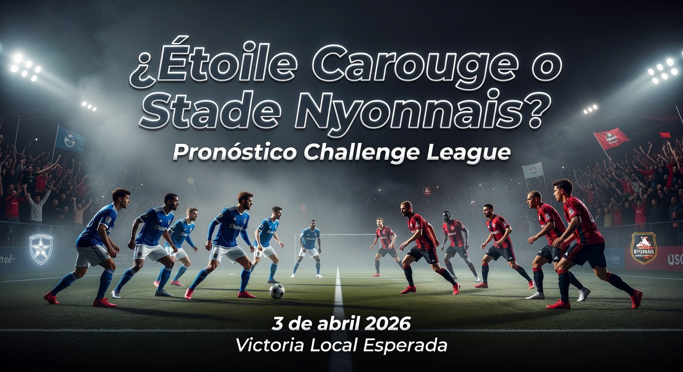 Étoile Carouge vs Stade Nyonnais Pronóstico / Prediction