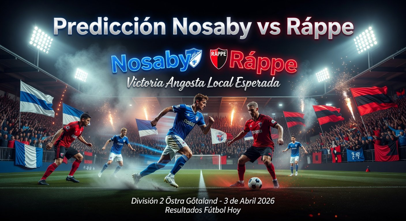 Nosaby vs Räppe Pronóstico / Prediction