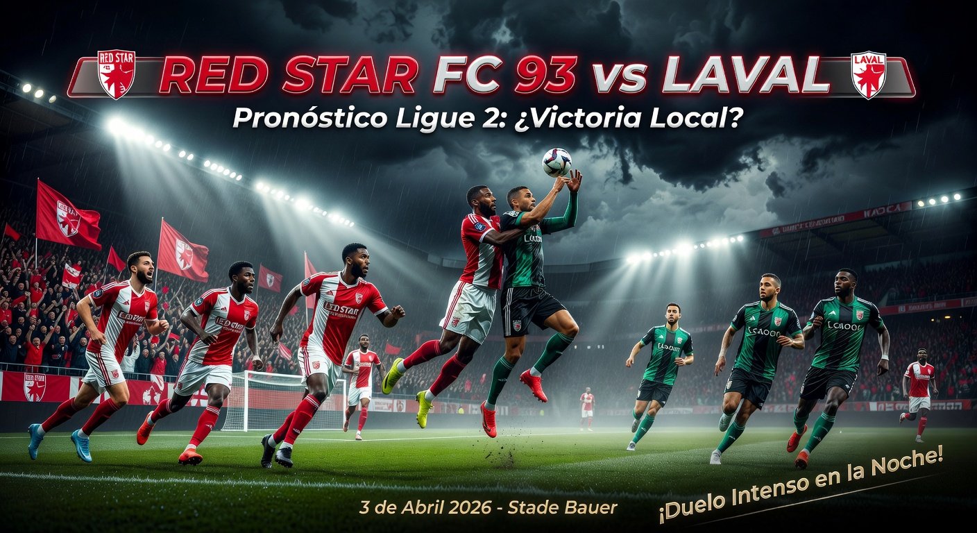 RED Star FC 93 vs Laval Pronóstico / Prediction