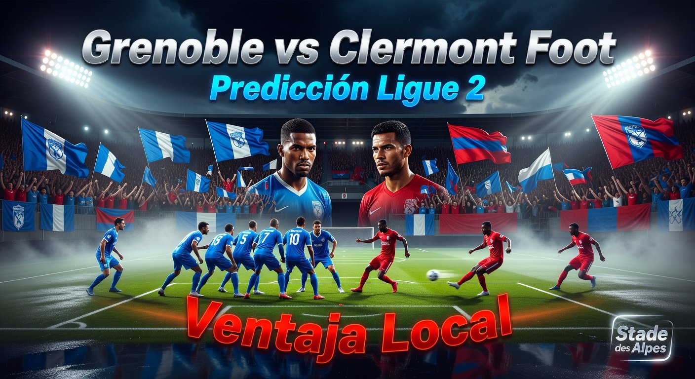 Grenoble vs Clermont Foot Pronóstico / Prediction