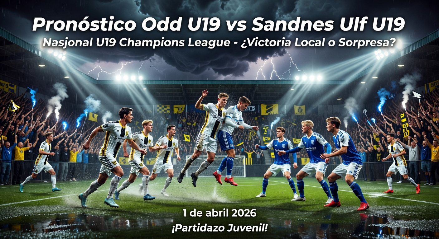 Odd U19 vs Sandnes Ulf U19 Pronóstico / Prediction