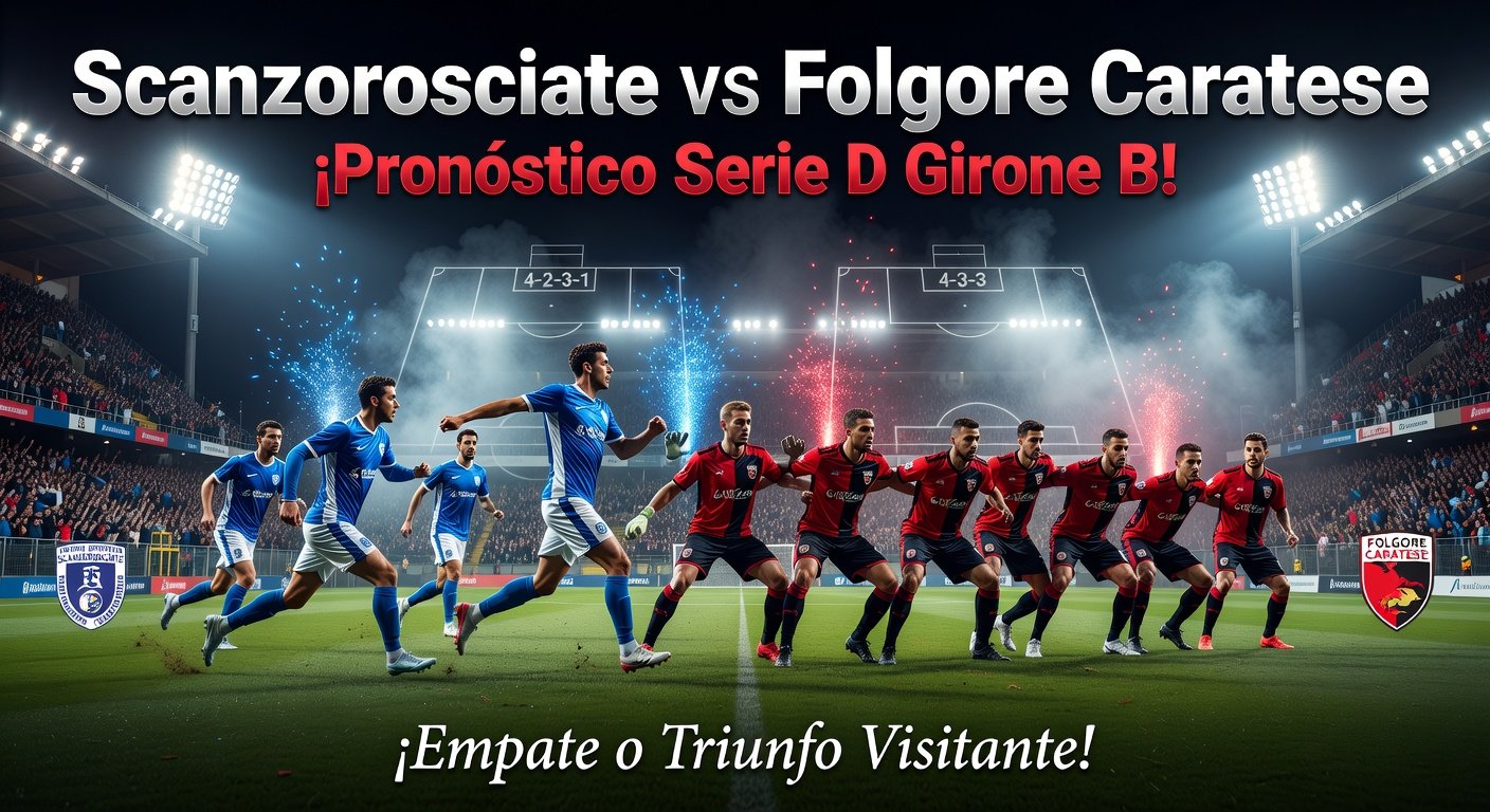 Scanzorosciate vs Folgore Caratese Pronóstico / Prediction