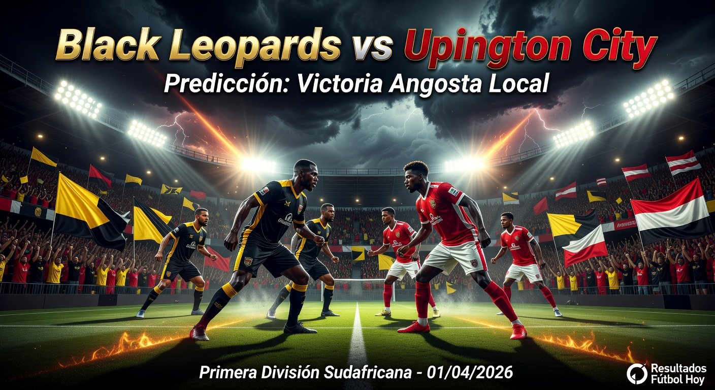 Black Leopards vs Upington City Pronóstico / Prediction