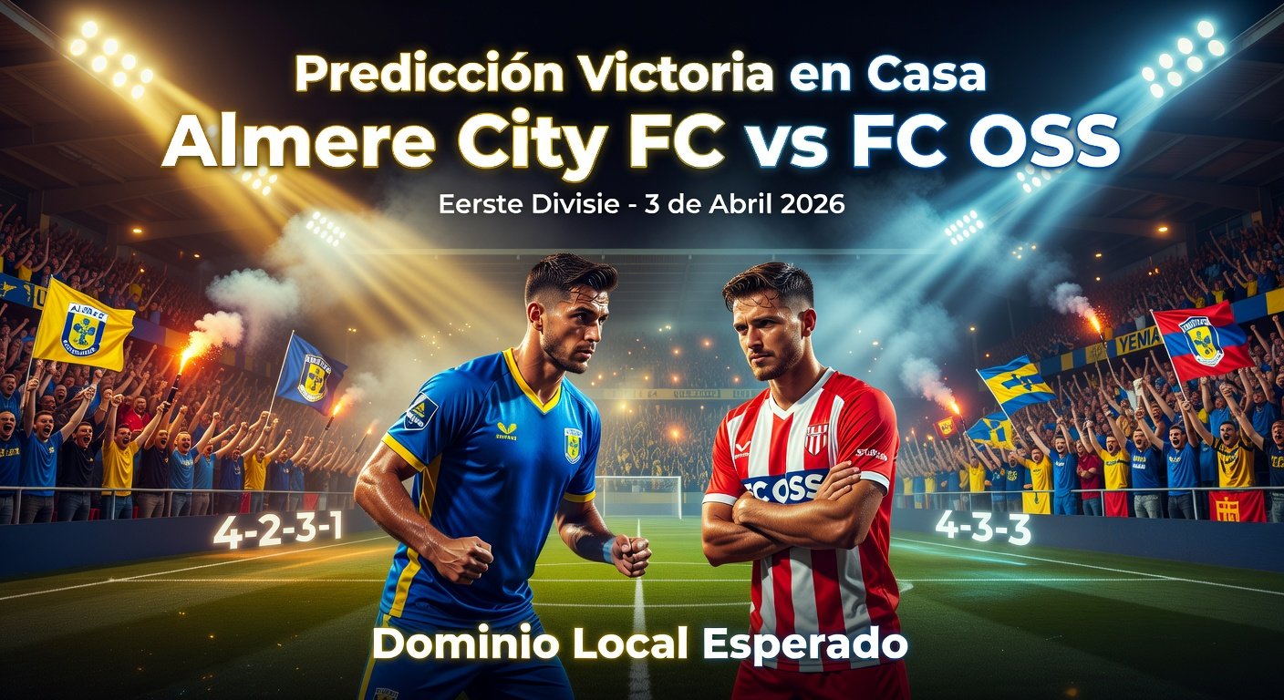 Almere City FC vs FC OSS Pronóstico / Prediction