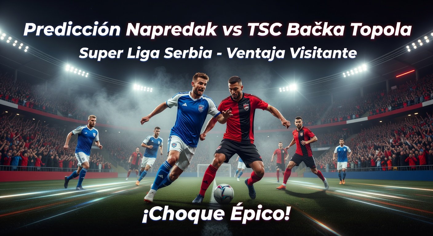 Napredak vs TSC Backa Topola Pronóstico / Prediction