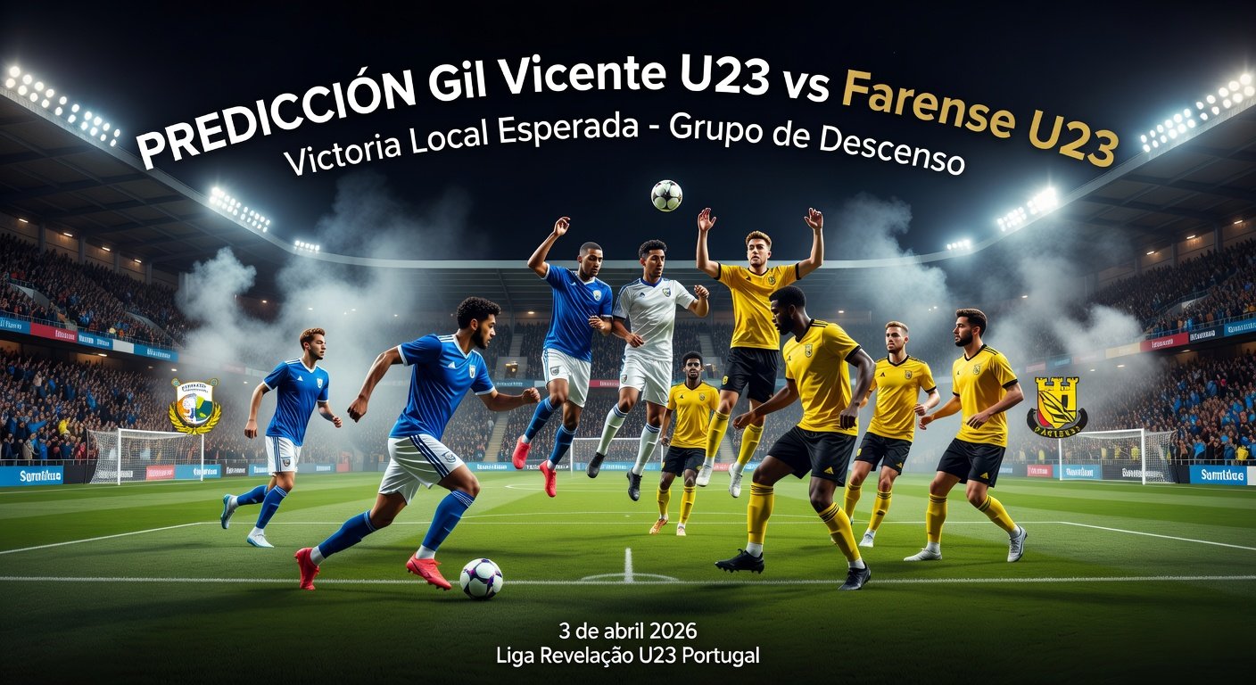 Gil Vicente U23 vs Farense U23 Pronóstico / Prediction