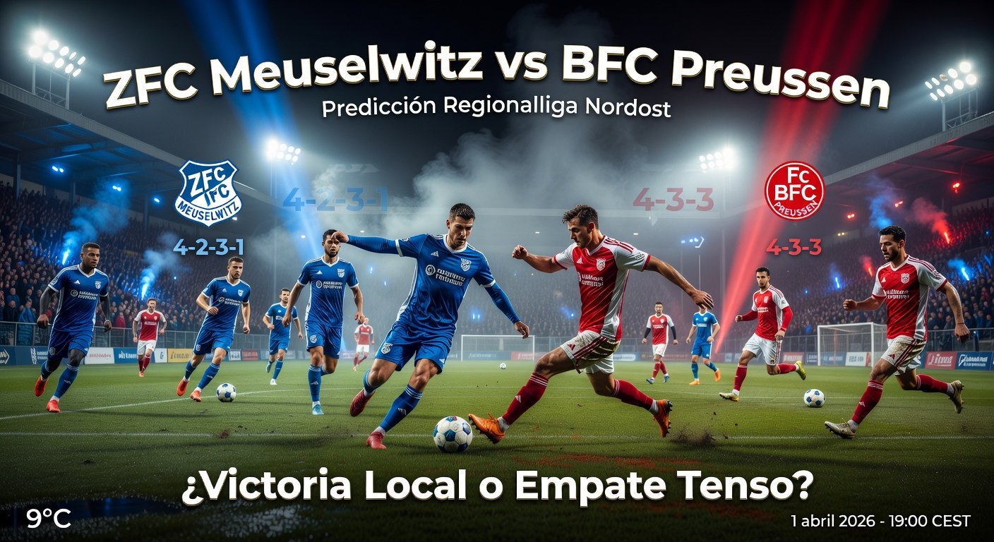 ZFC Meuselwitz vs BFC Preussen Pronóstico / Prediction