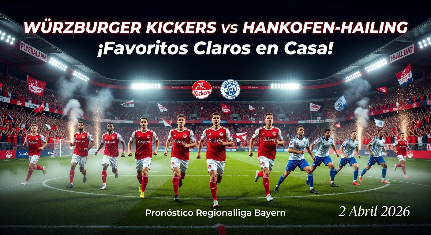Würzburger Kickers vs Hankofen-Hailing Pronóstico / Prediction