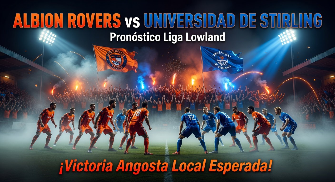 Albion Rovers vs Stirling University Pronóstico / Prediction
