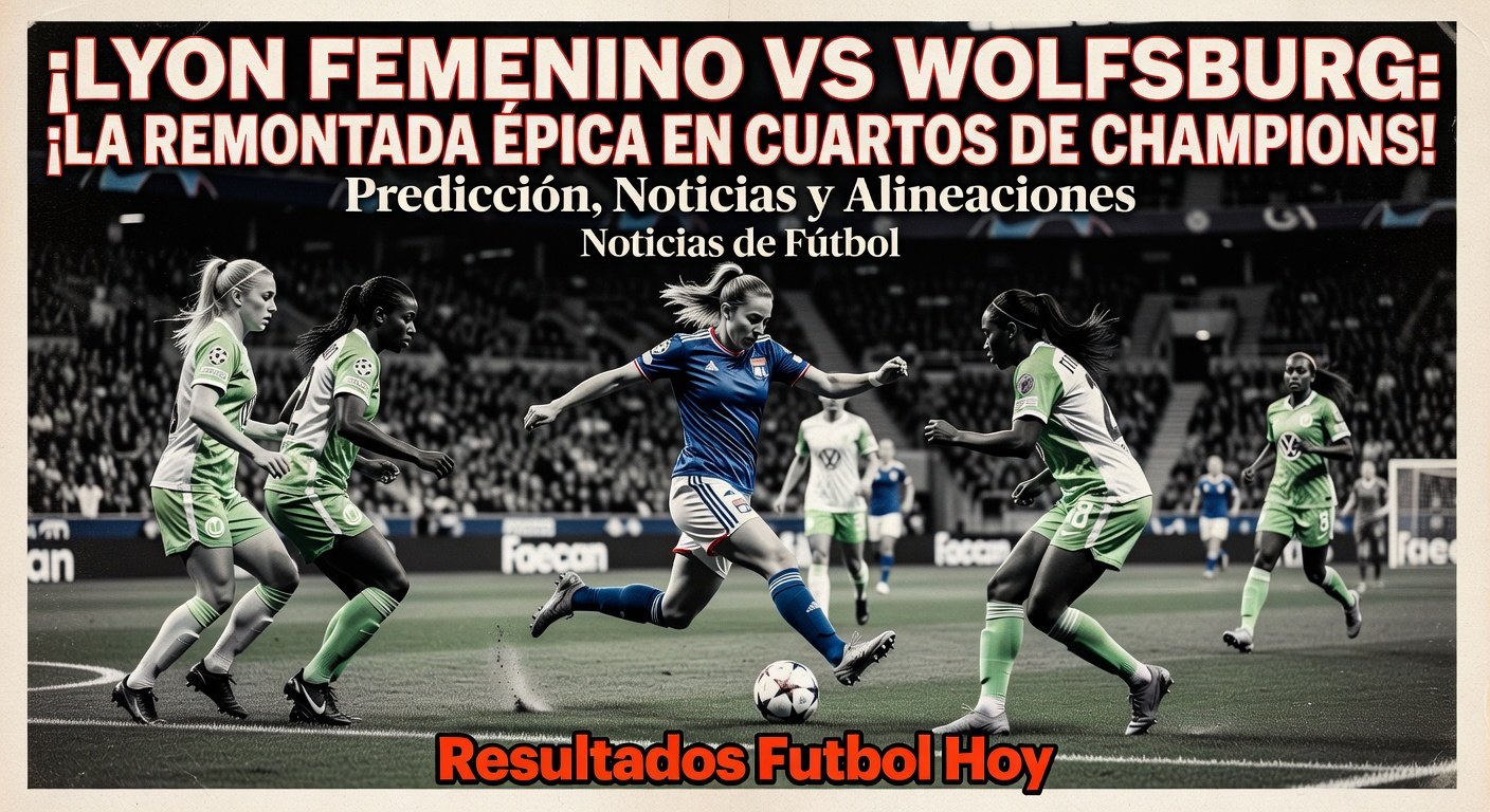 OL Lyonnes vs Wolfsburg - Women's Champions League Quarter-final 2nd Leg (BBC Sport)