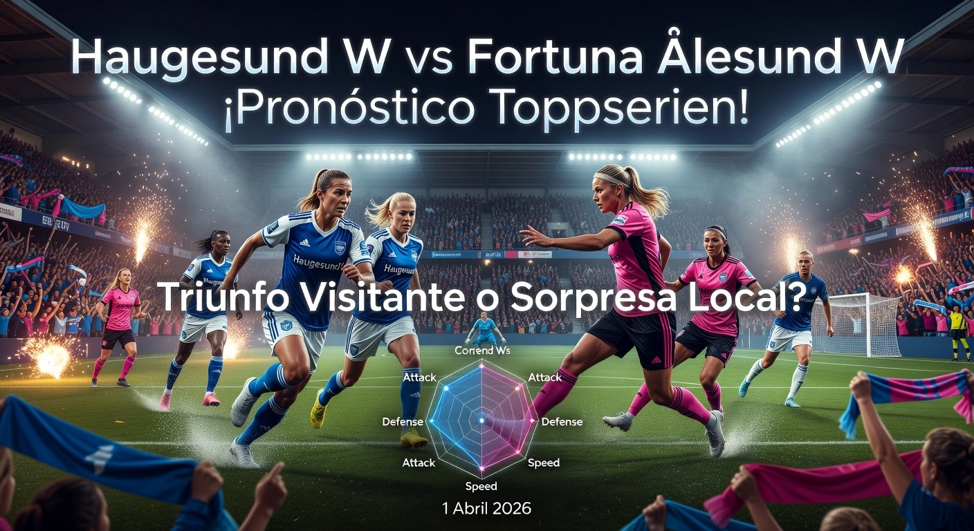 Haugesund W vs Fortuna Ålesund W Pronóstico / Prediction