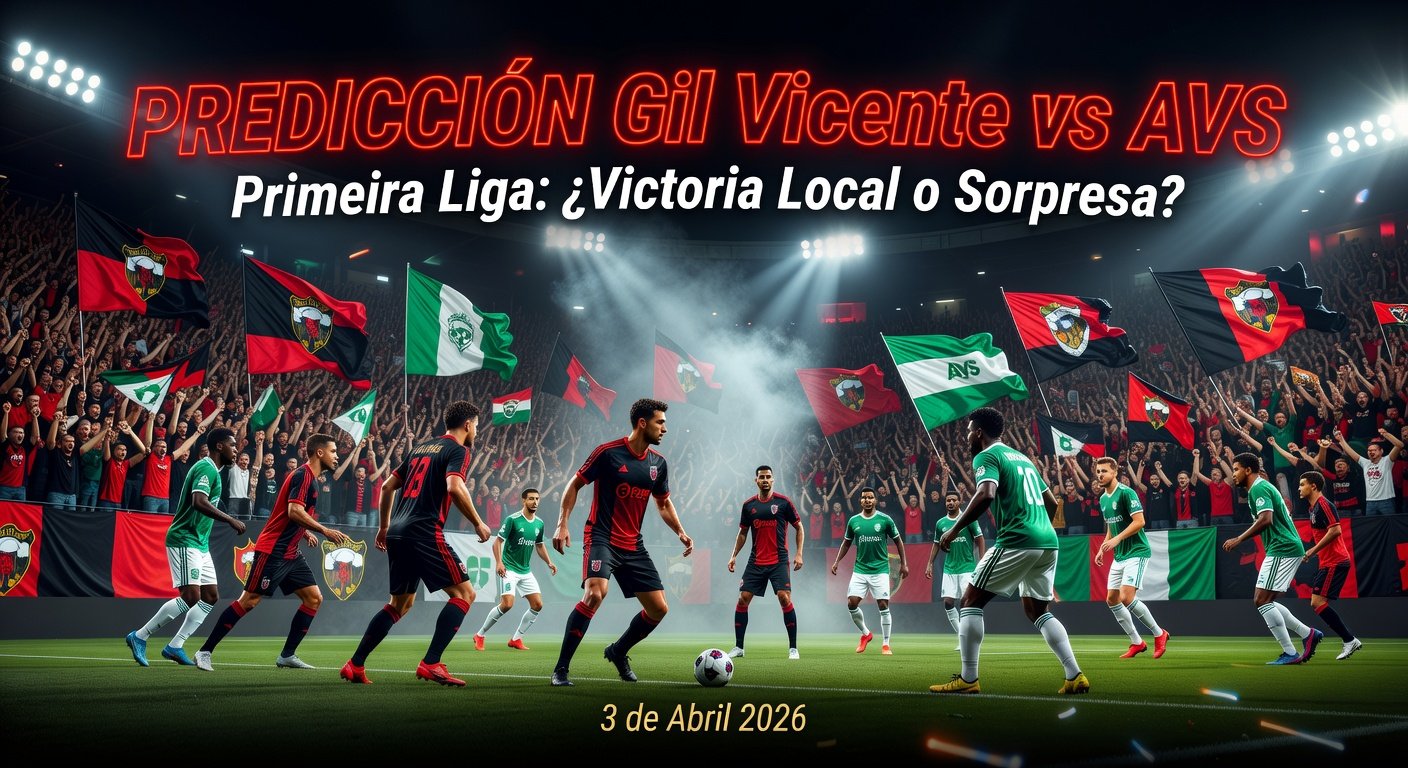 GIL Vicente vs AVS Pronóstico / Prediction