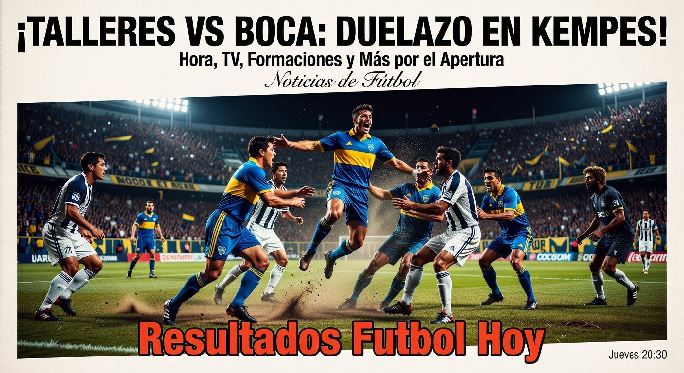 Boca Juniors vs Talleres Córdoba - Argentine Liga Profesional