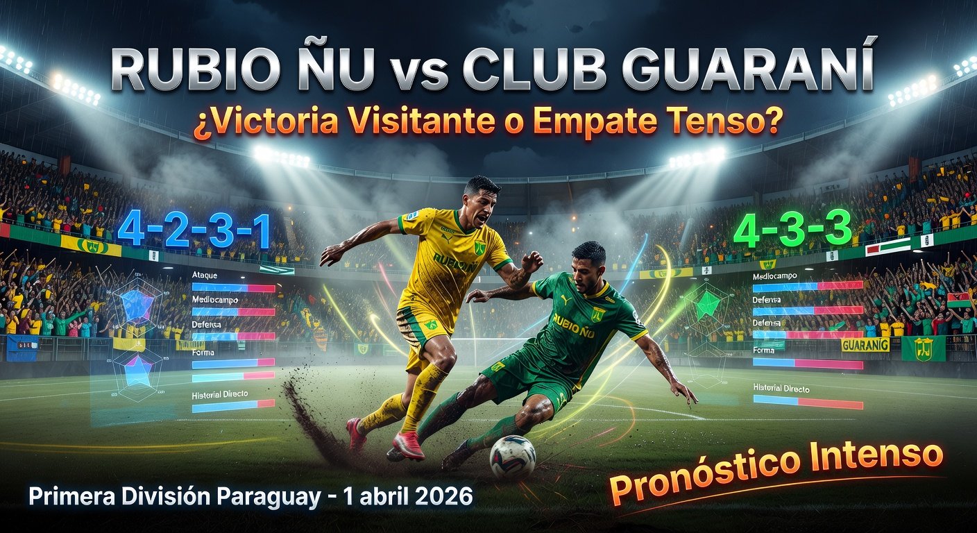 Rubio NU vs Club Guarani Pronóstico / Prediction