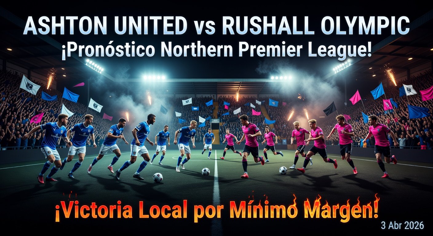 Ashton United vs Rushall Olympic Pronóstico / Prediction