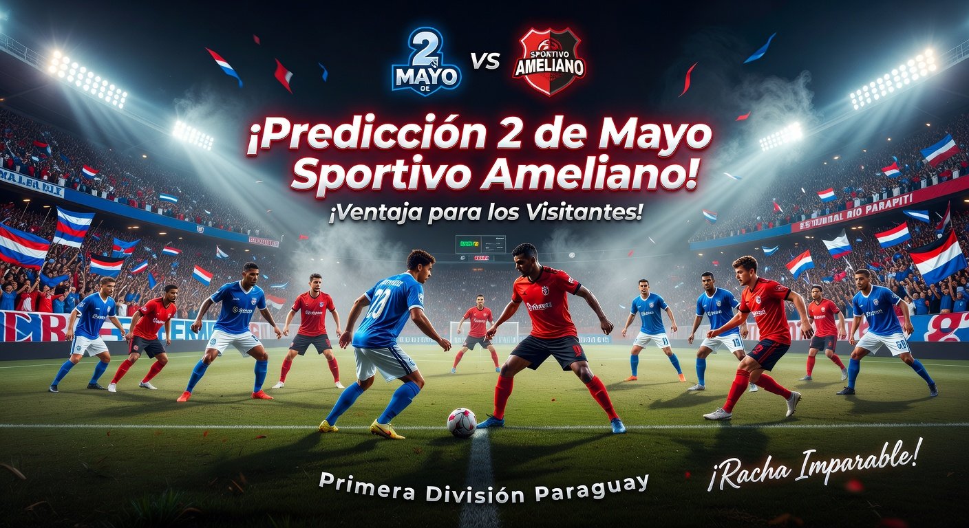 2 de Mayo vs Sportivo Ameliano Pronóstico / Prediction