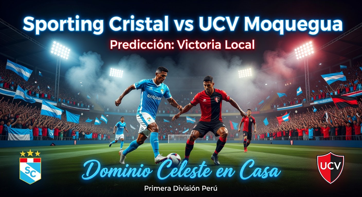 Sporting Cristal vs UCV Moquegua Pronóstico / Prediction