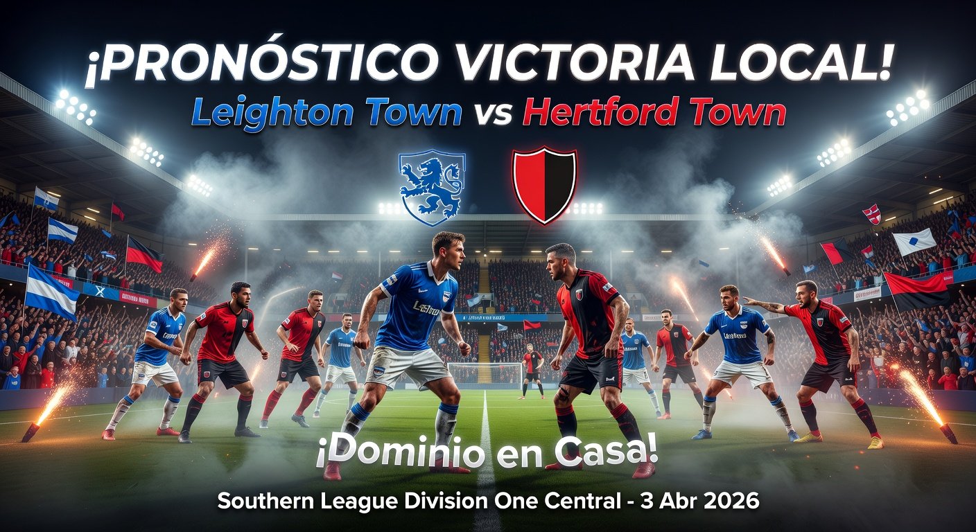 Leighton Town vs Hertford Town Pronóstico / Prediction