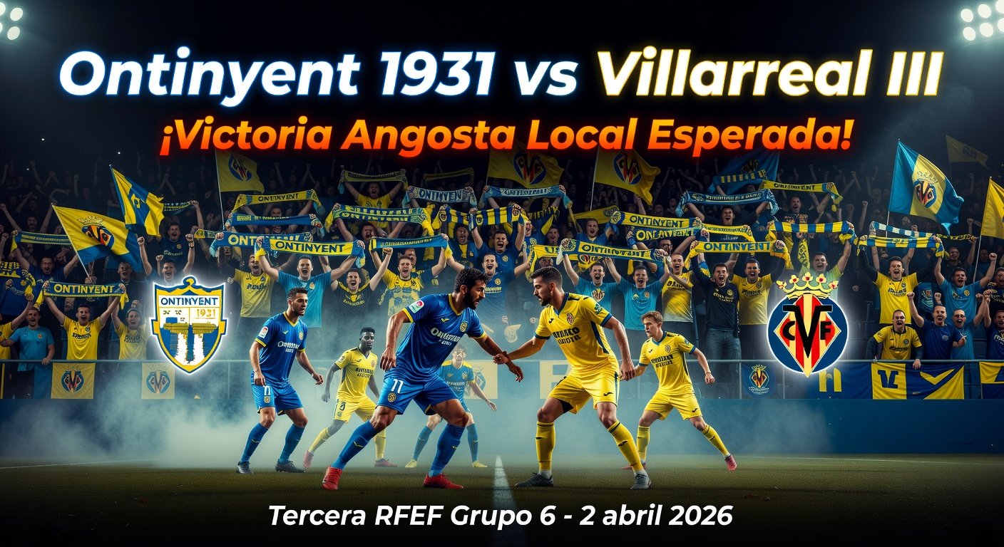 Ontinyent 1931 vs Villarreal III Pronóstico / Prediction