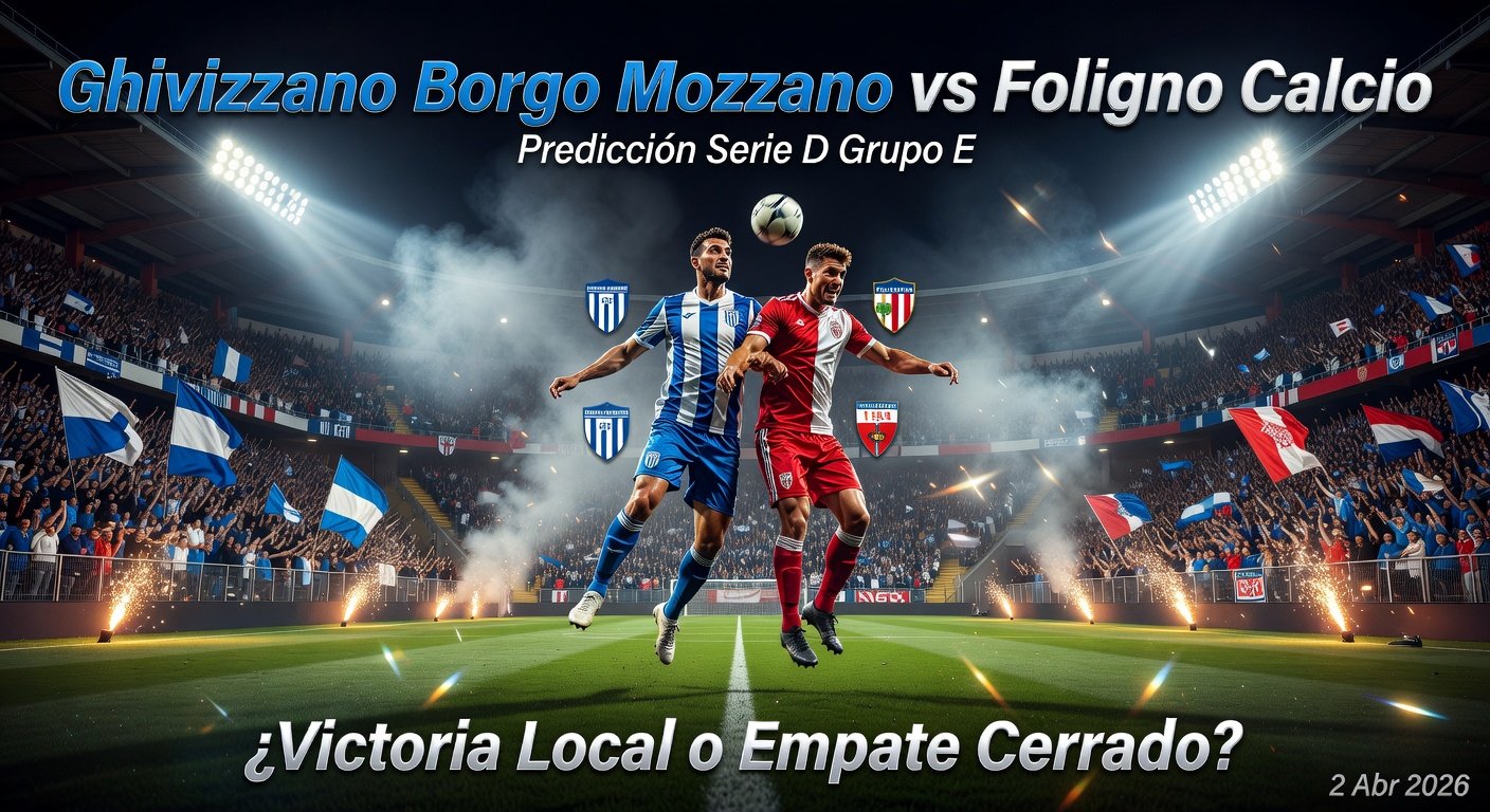 Ghivizzano Borgo Mozzano vs Foligno Calcio Pronóstico / Prediction