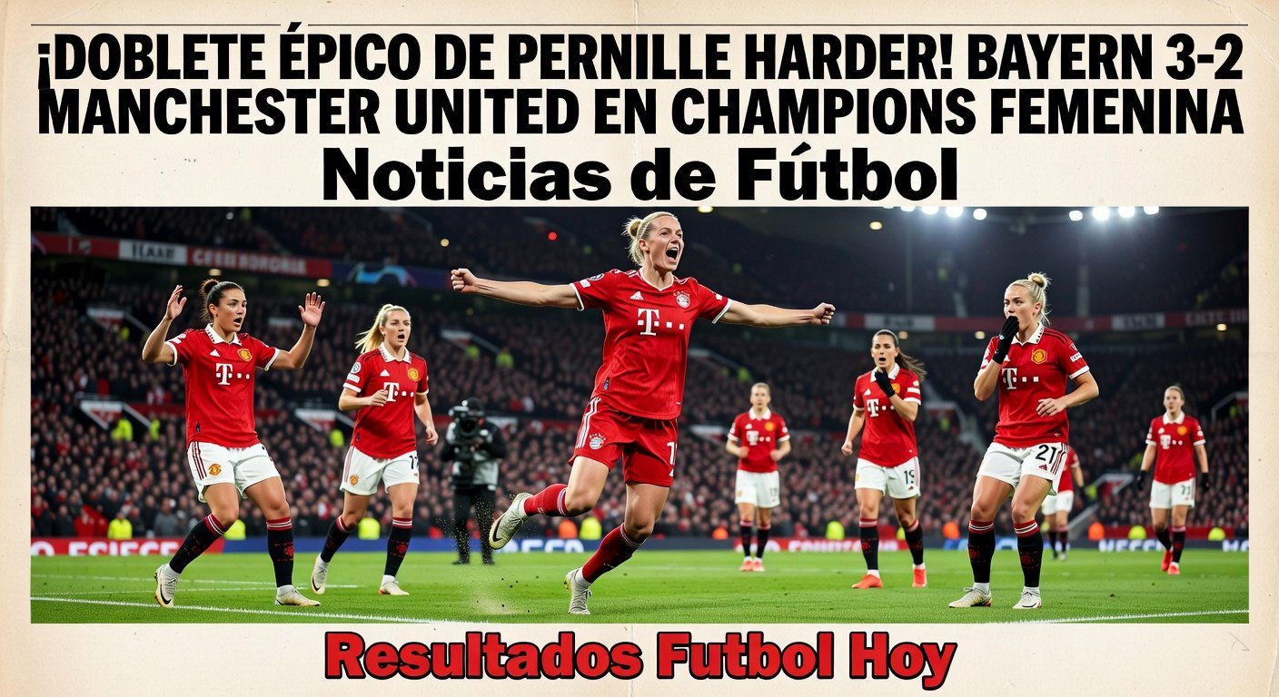 Bayern Munich lead Man Utd 3-2 agg in Women's UCL QF (BBC)