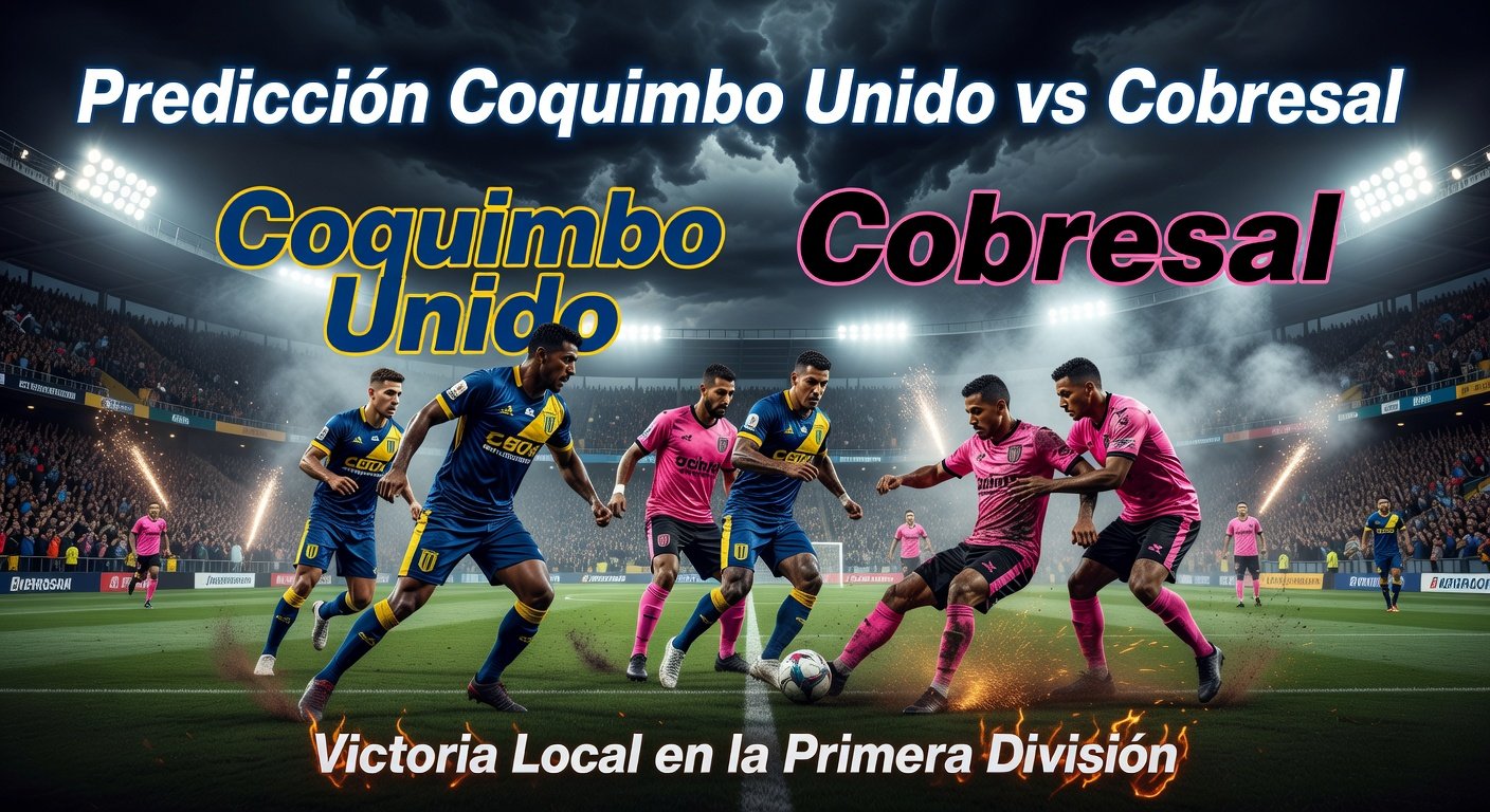 Coquimbo Unido vs Cobresal Pronóstico / Prediction