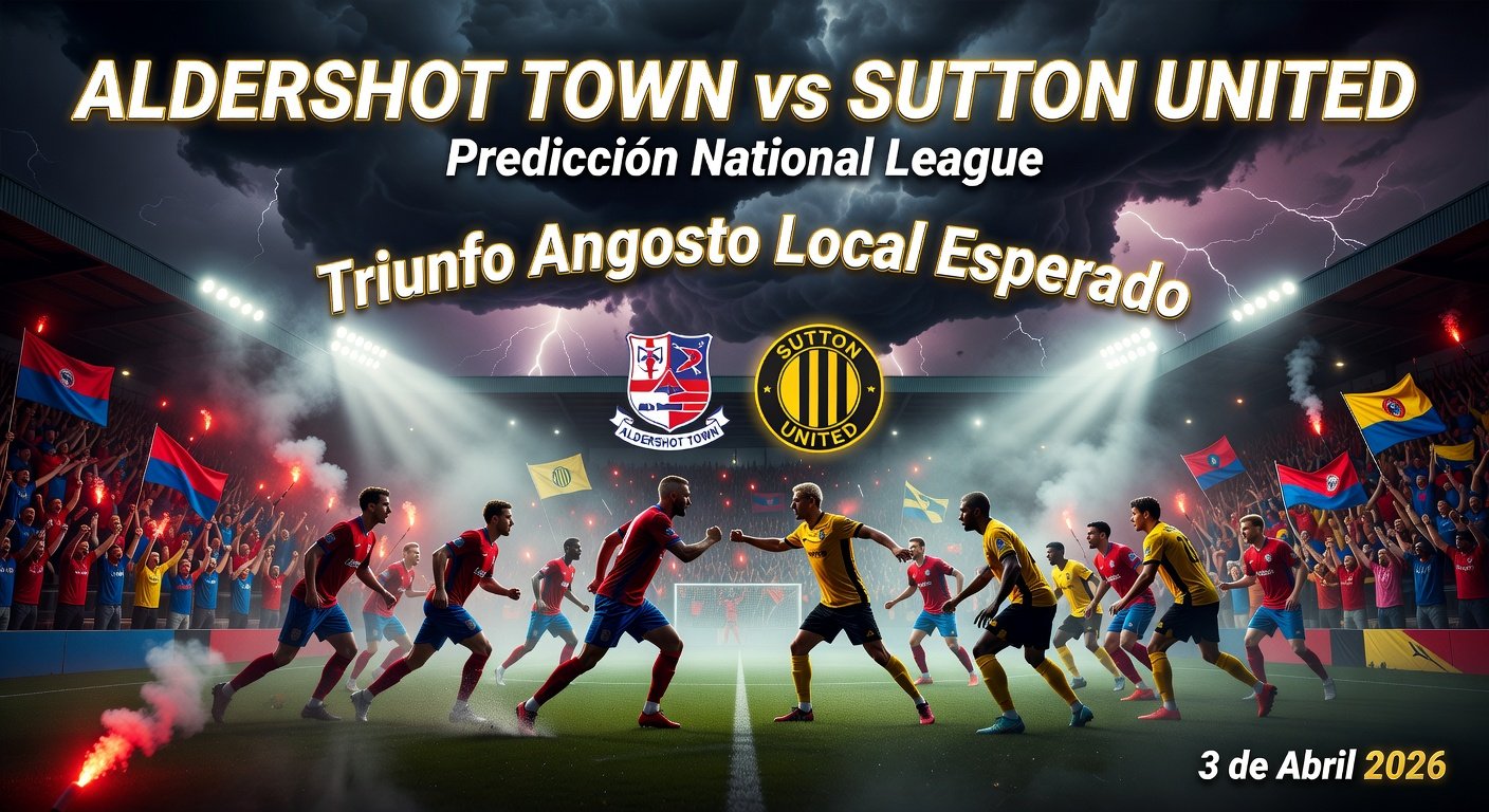 Aldershot Town vs Sutton Utd Pronóstico / Prediction