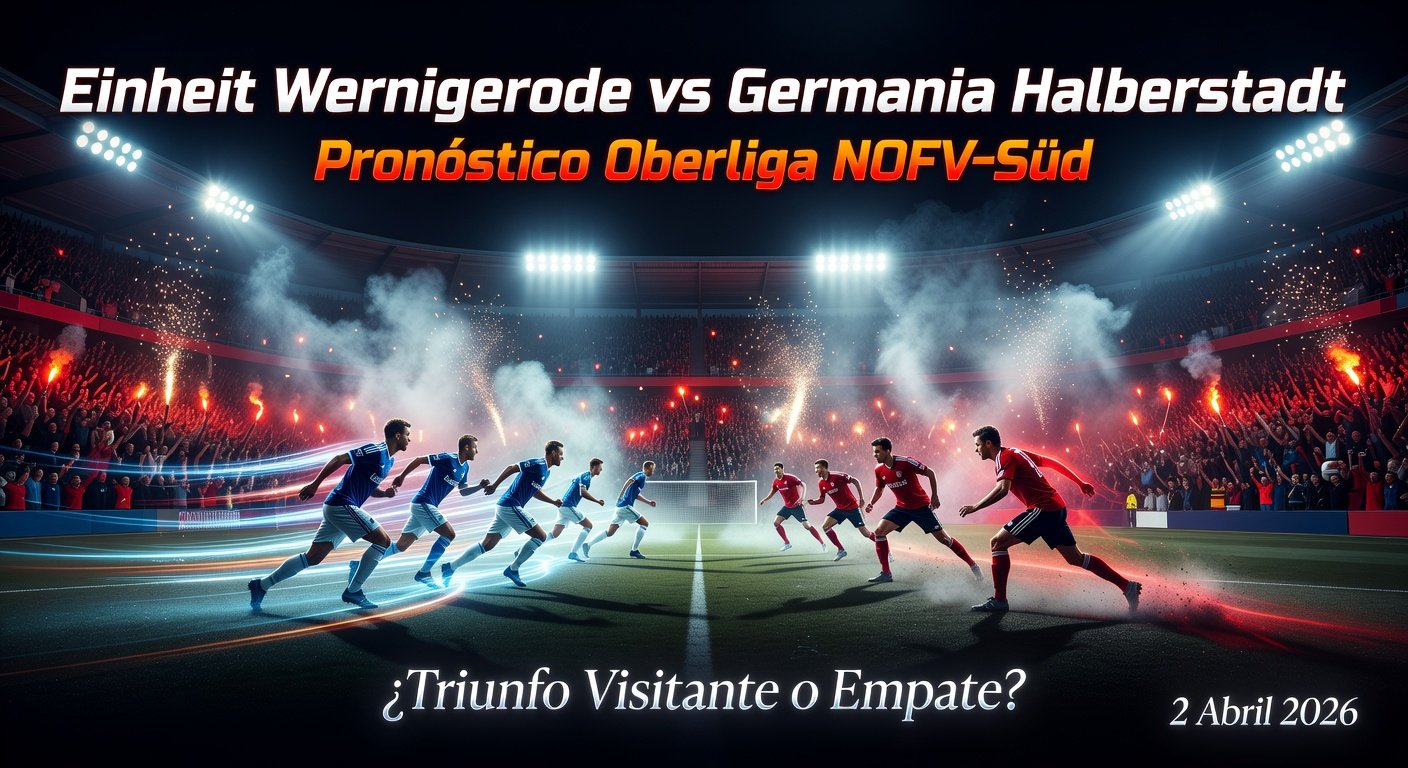 Einheit Wernigerode vs Germania Halberstadt Pronóstico / Prediction
