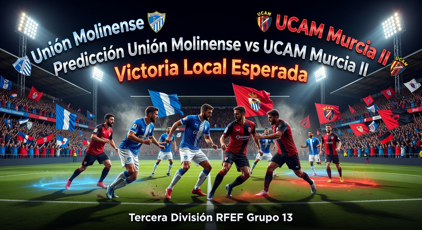 Unión Molinense vs UCAM Murcia II Pronóstico / Prediction