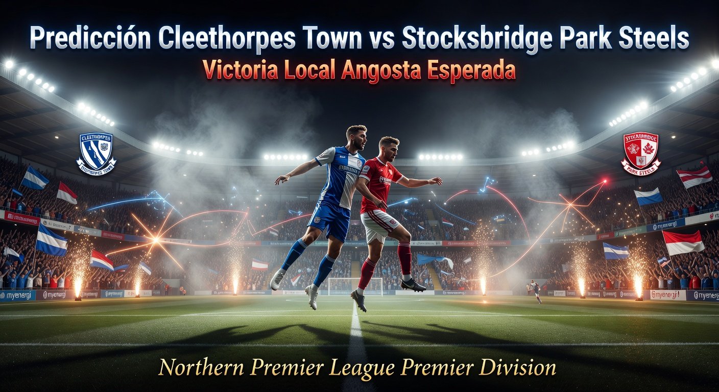 Cleethorpes Town vs Stocksbridge Park Steels Pronóstico / Prediction