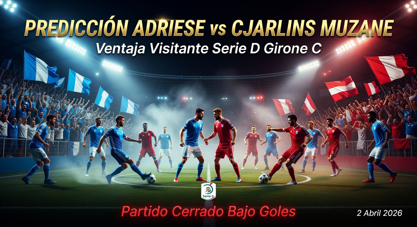 Adriese vs Cjarlins Muzane Pronóstico / Prediction