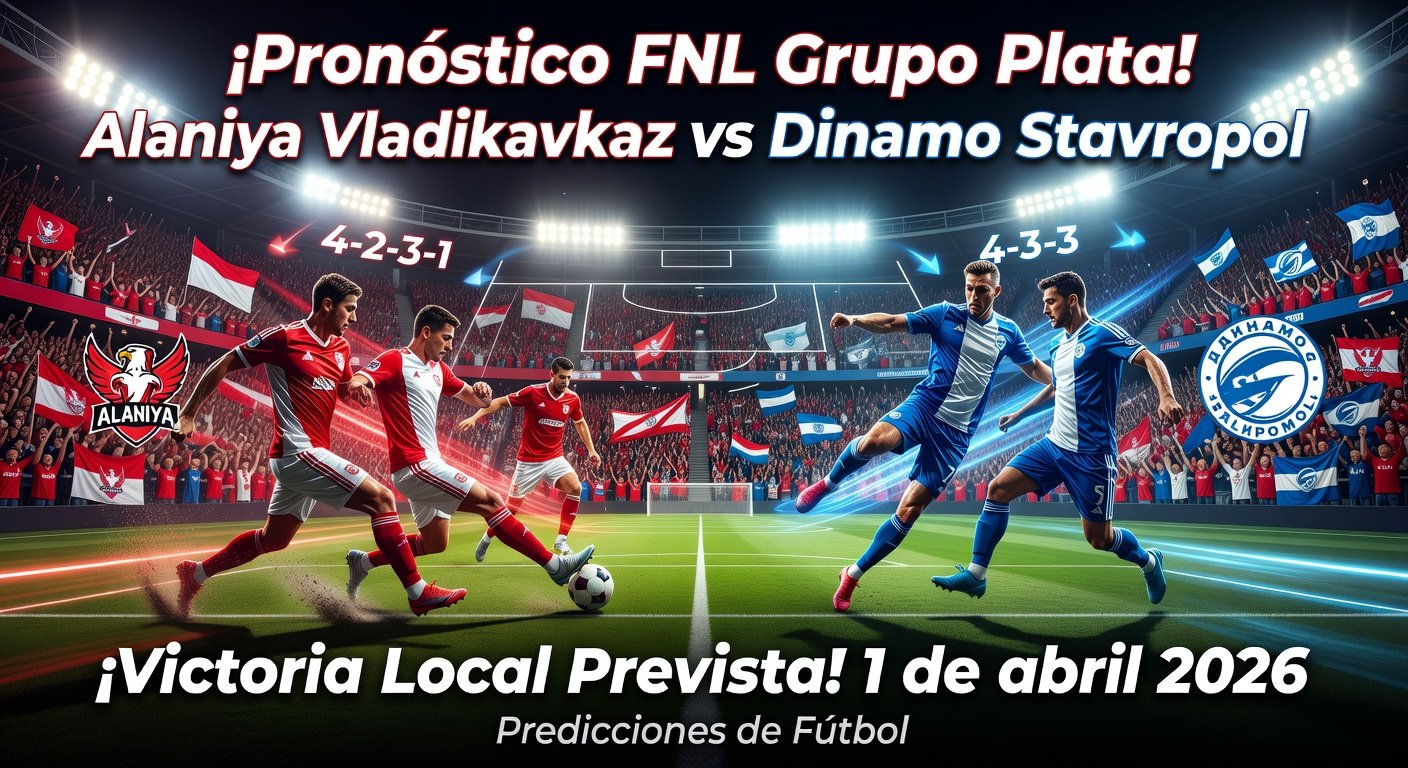 Alaniya Vladikavkaz vs Dinamo Stavropol Pronóstico / Prediction