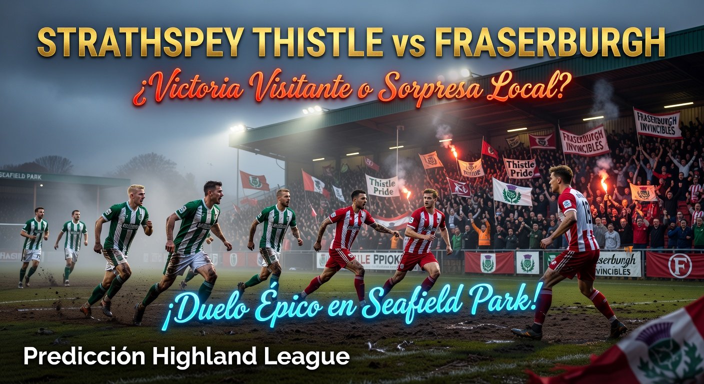 Strathspey Thistle vs Fraserburgh Pronóstico / Prediction